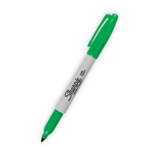 Picture of SHARPIE PERMANENT MARKER FINE TIP GREEN